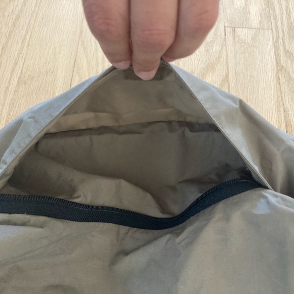 VTG Black Ice Taupe Teal Jacket Windbreaker Gorpcore Outdoors Fisherman Granola - Picture 7 of 10